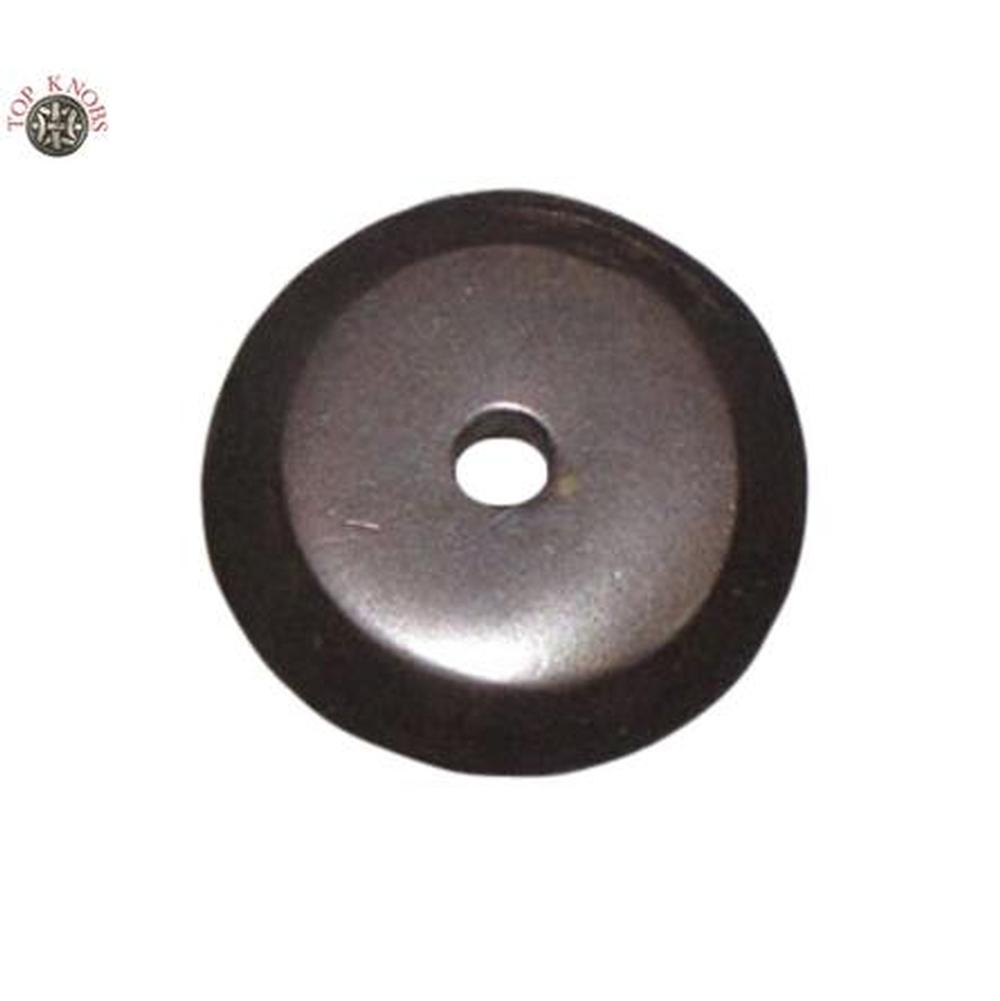 Top Knobs M1457 Aspen Round Backplate 7/8" - Medium Bronze