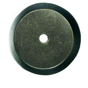 Top Knobs M1460 Aspen Round Backplate 1 1/4" - Silicon Bronze Light