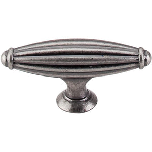 Top Knobs M148 Tuscany T-Handle Small 2 5/8" - Pewter Antique
