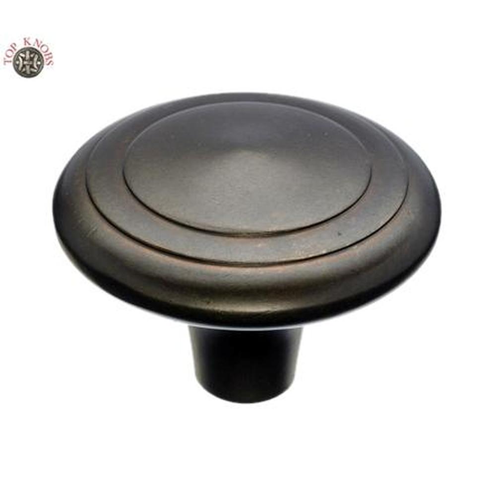 Top Knobs M1497 Aspen Peak Knob 2" - Medium Bronze