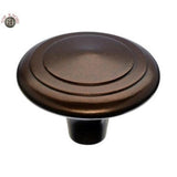 Top Knobs M1498 Aspen Peak Knob 2" - Mahogany Bronze