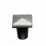 Top Knobs M1505 Aspen Square Knob 3/4" - Silicon Bronze Light