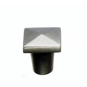 Top Knobs M1505 Aspen Square Knob 3/4" - Silicon Bronze Light