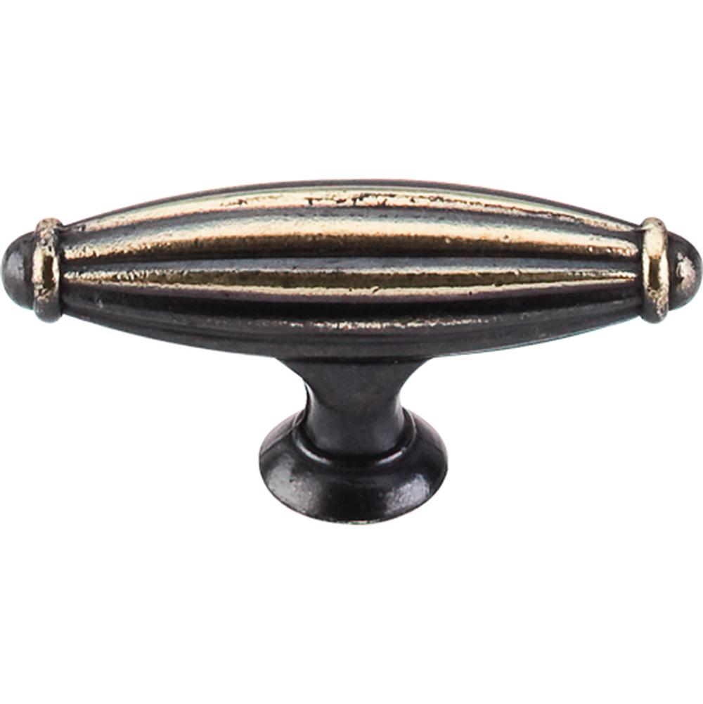 Top Knobs M151 Tuscany T-Handle Small 2 5/8" - Dark Antique Brass