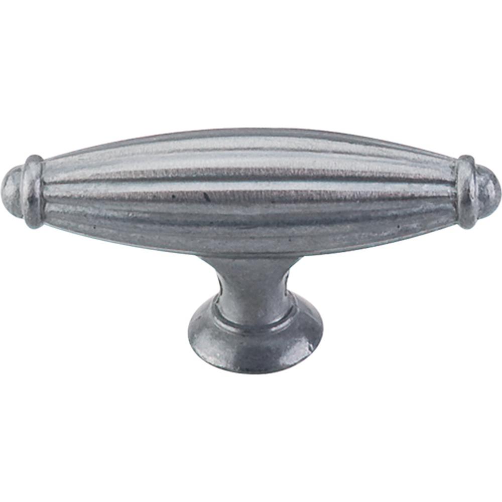 Top Knobs M152 Tuscany T-Handle Small 2 5/8" - Pewter Light
