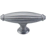 Top Knobs M152 Tuscany T-Handle Small 2 5/8" - Pewter Light