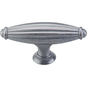 Top Knobs M152 Tuscany T-Handle Small 2 5/8" - Pewter Light