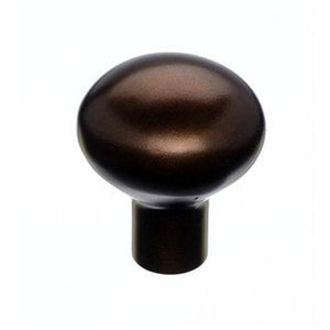 Top Knobs M1548 Aspen Round Knob 7/8" - Mahogany Bronze