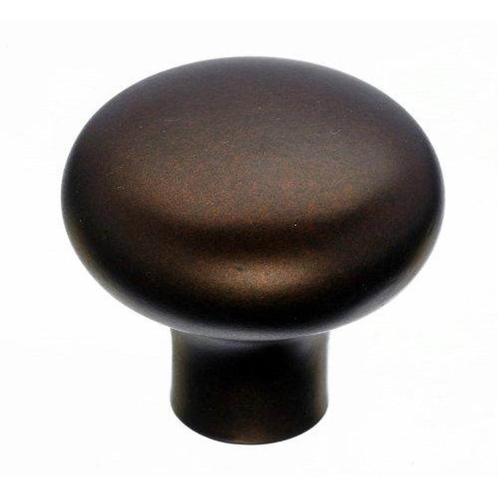 Top Knobs M1563 Aspen Round Knob 1 5/8" - Mahogany Bronze