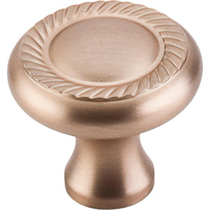Top Knobs M1584 Swirl Cut Knob 1 1/4" - Brushed Bronze