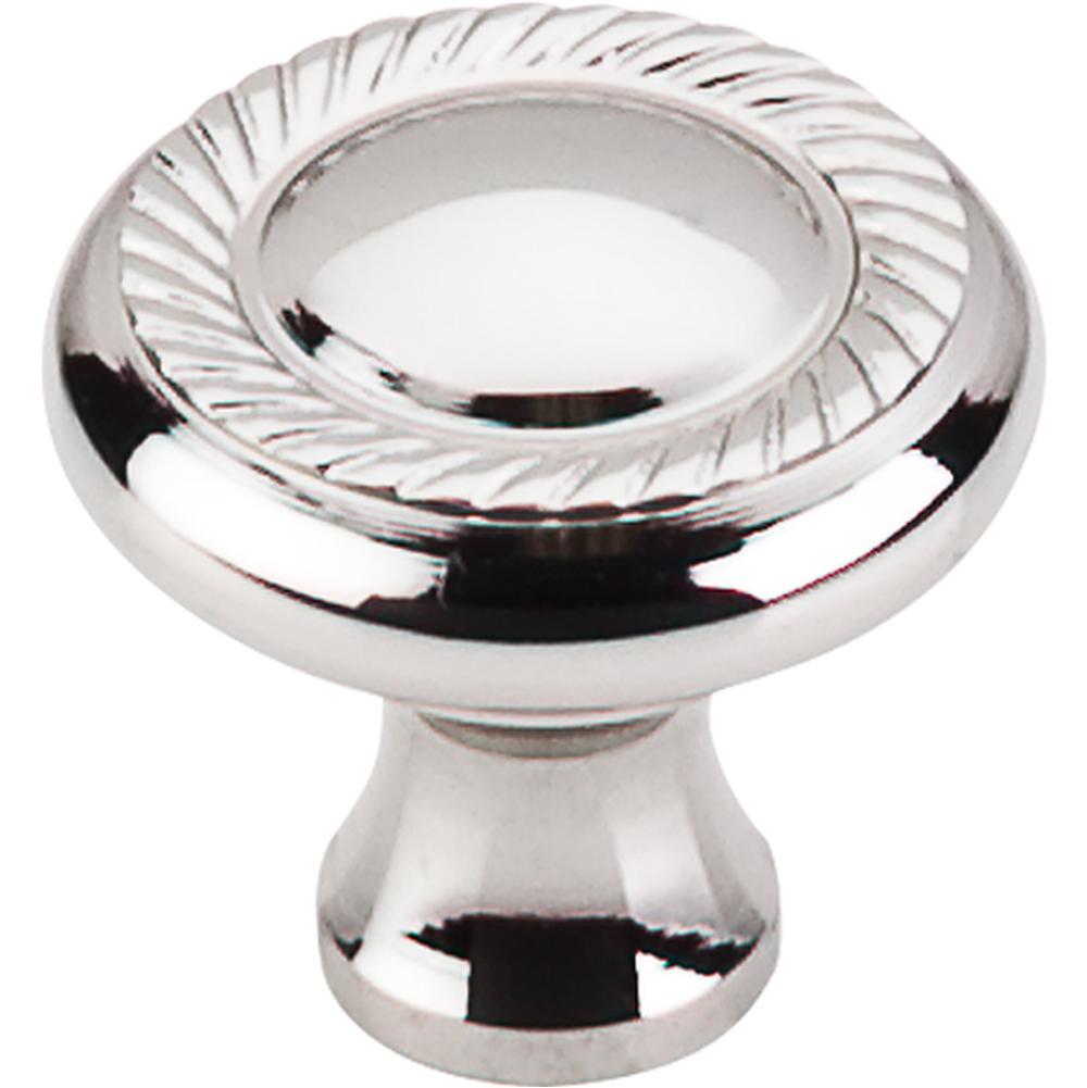 Top Knobs M1585 Swirl Cut Knob 1 1/4" - Polished Nickel