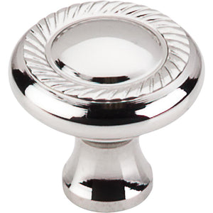 Top Knobs M1585 Swirl Cut Knob 1 1/4" - Polished Nickel