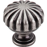 Top Knobs M1596 Melon Knob 1 1/4" - Pewter Antique