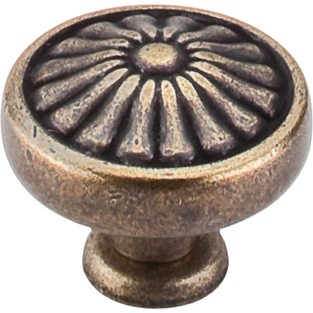 Top Knobs M1597 Flower Knob 1 1/4" - German Bronze