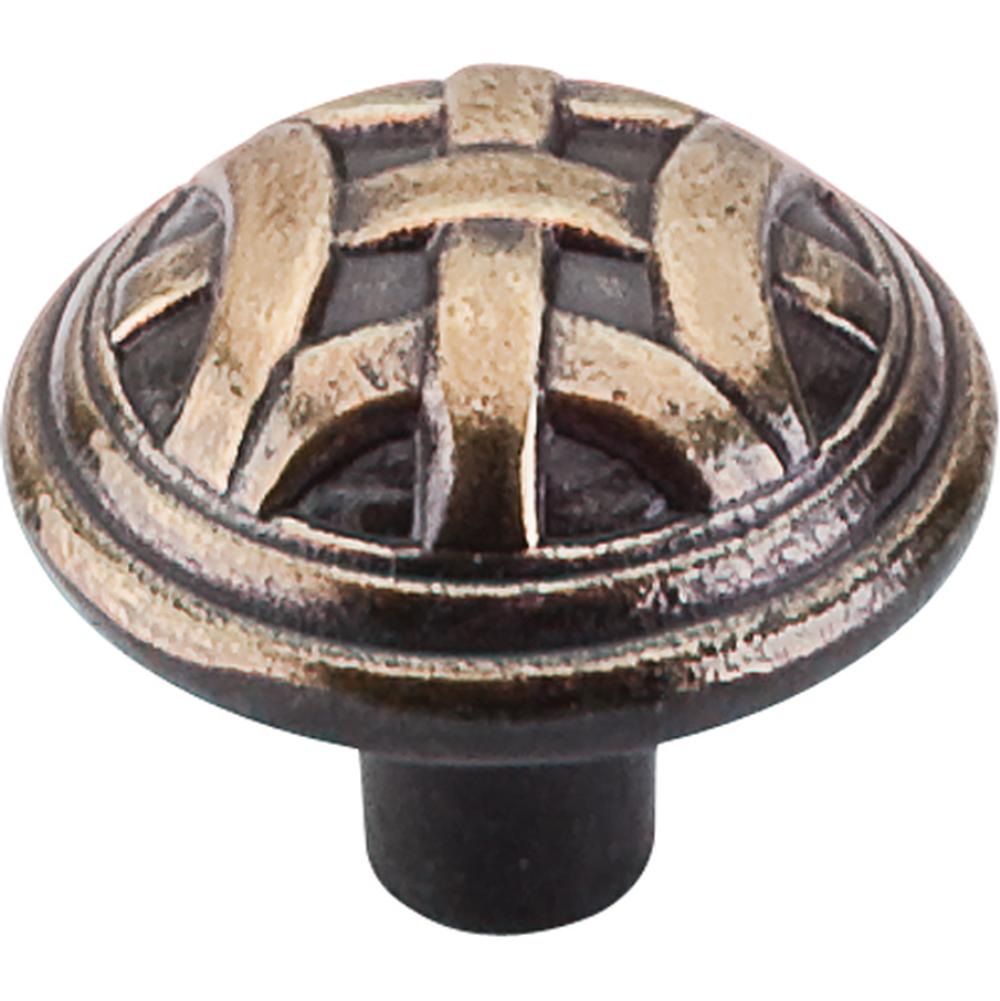 Top Knobs M161 Celtic Knob Large 1 1/4" - Dark Antique Brass