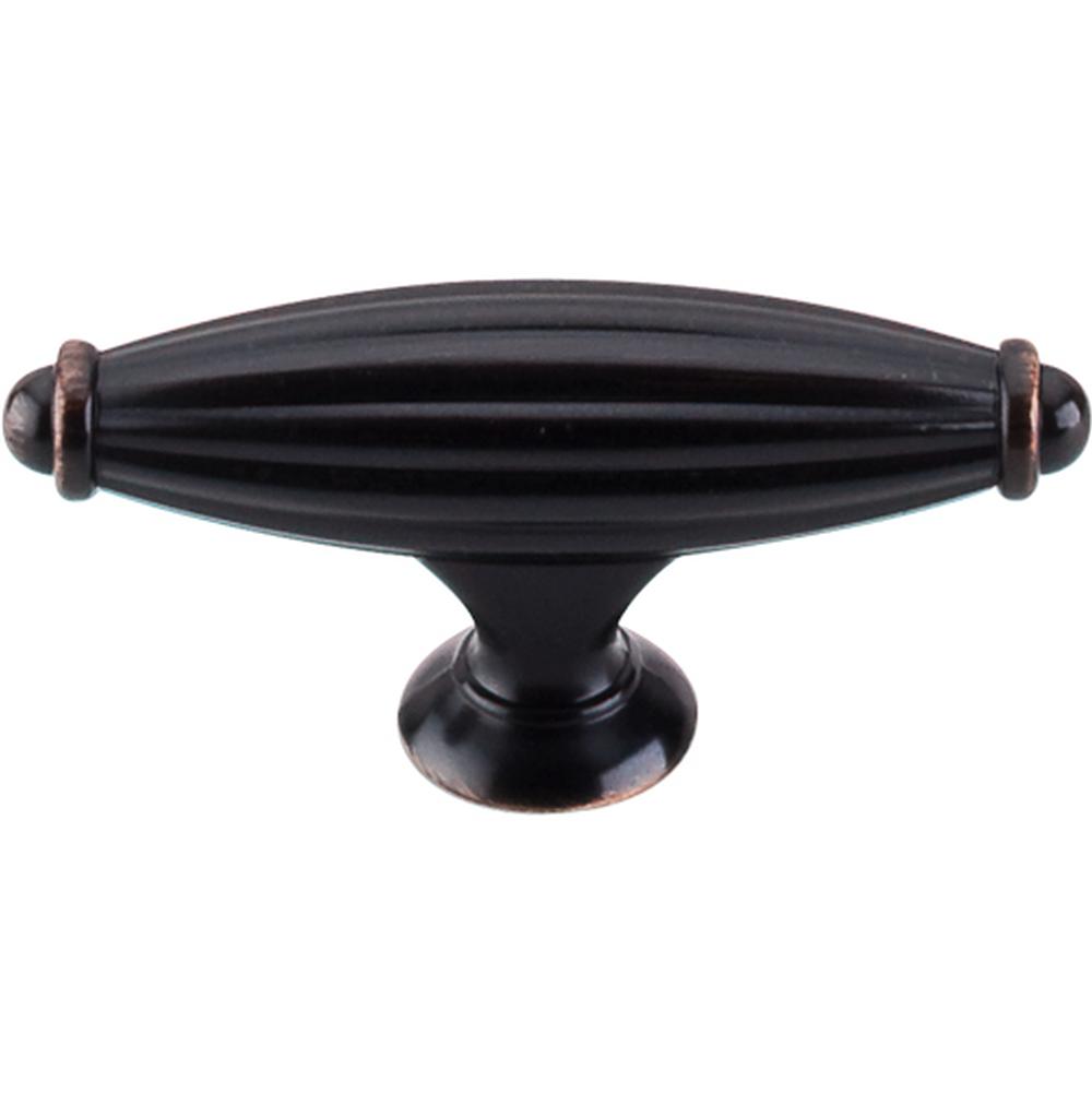 Top Knobs M1635 Tuscany T-Handle Small 2 5/8" - Tuscan Bronze