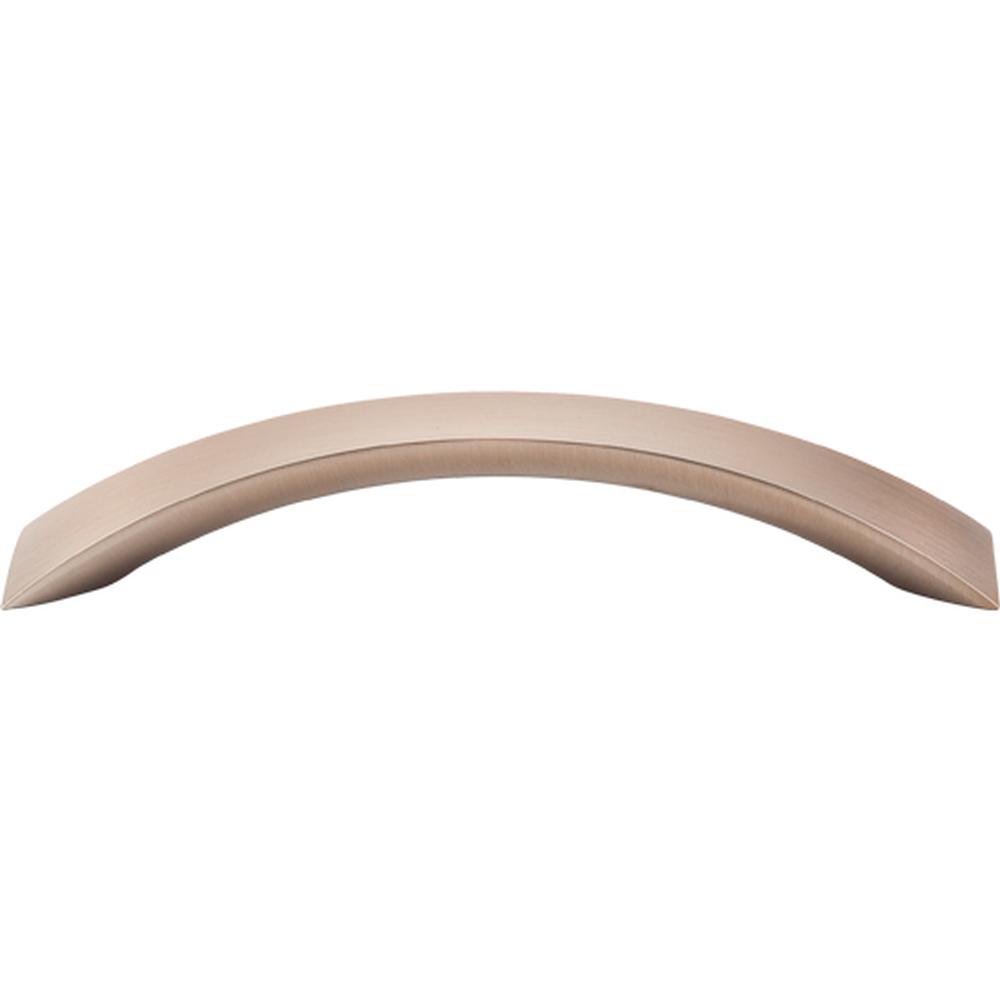 Top Knobs M1657 Crescent Flair Pull 5 1/16" - Brushed Bronze