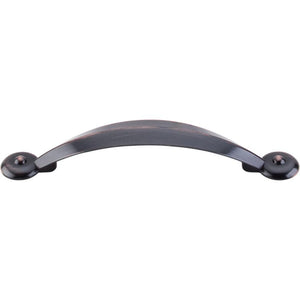 Top Knobs M1661 Angle Pull 3 3/4" - Tuscan Bronze