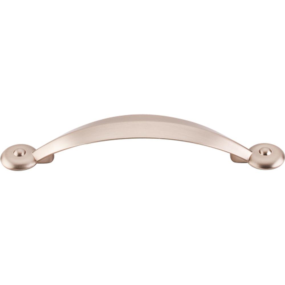 Top Knobs M1662 Angle Pull 3 3/4" - Brushed Bronze