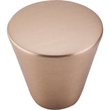 Top Knobs M1677 Cone Knob 1 1/16" - Brushed Bronze