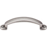 Top Knobs M1699 Arendal Pull 3" - Pewter Antique