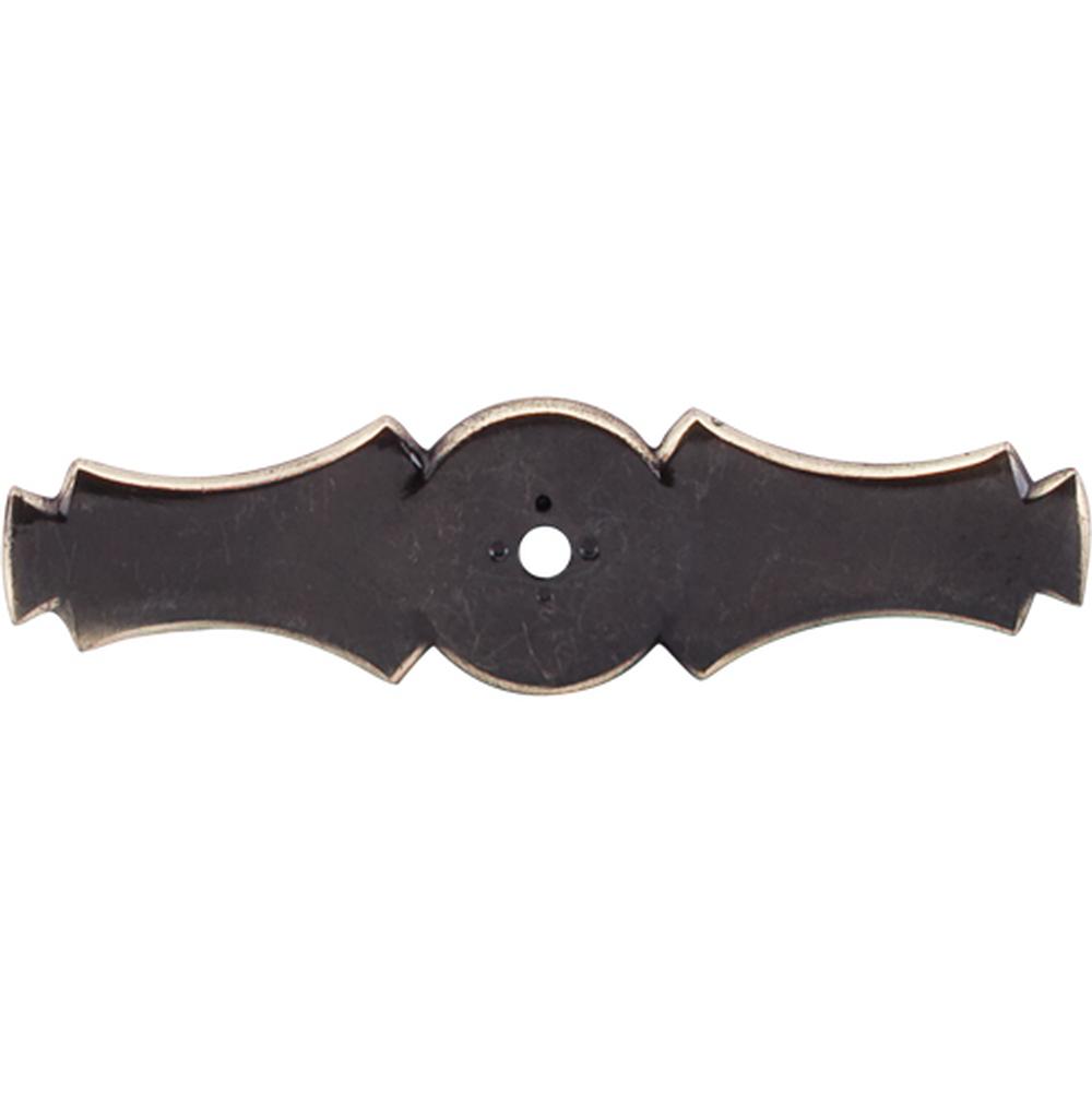 Top Knobs M171 Celtic Backplate 3 5/8" - Dark Antique Brass