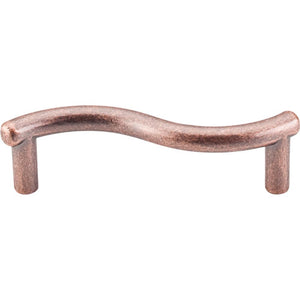 Top Knobs M1757 Spiral Pull 3" - Antique Copper