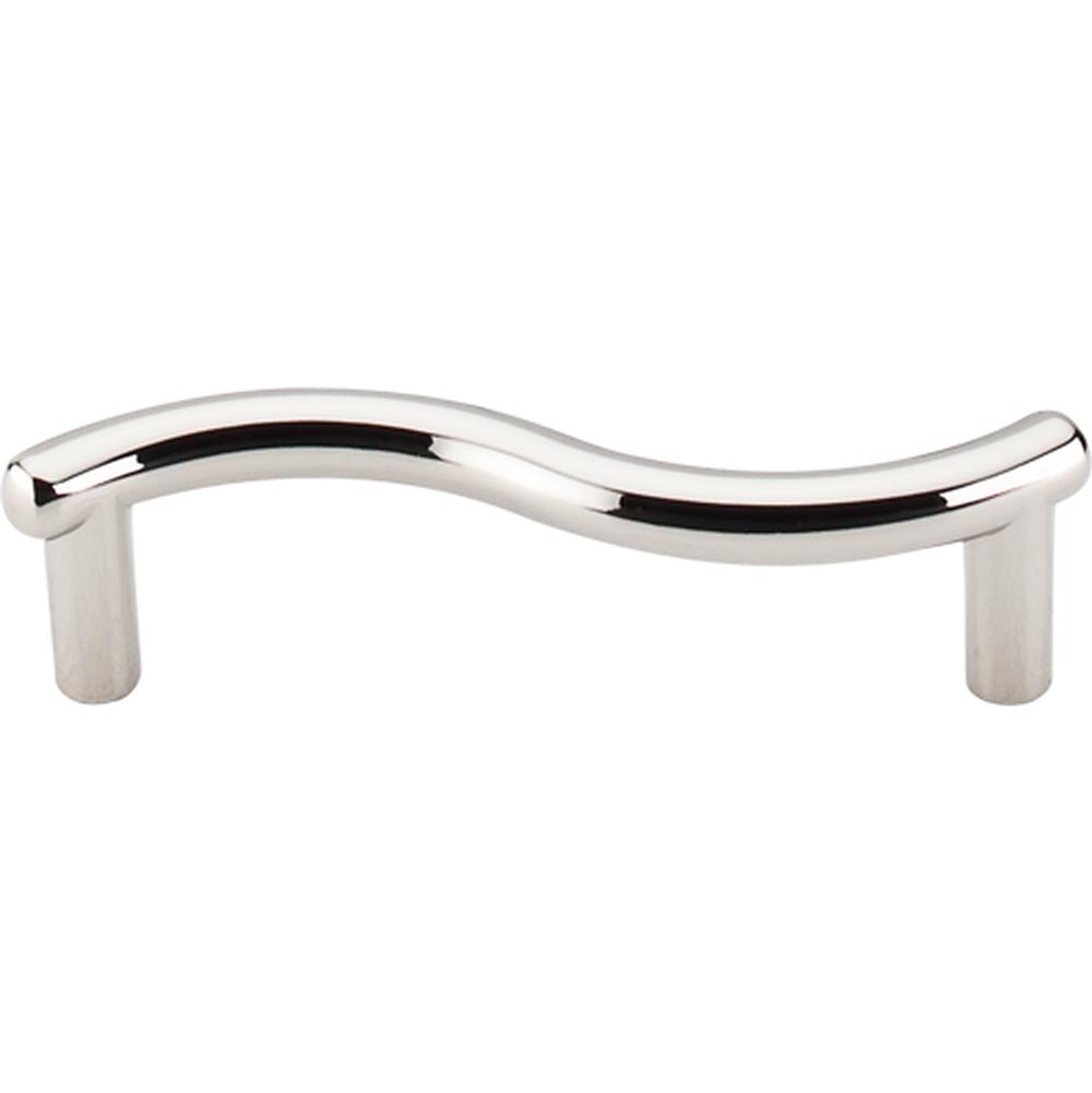 Top Knobs M1759 Spiral Pull 3" - Polished Nickel