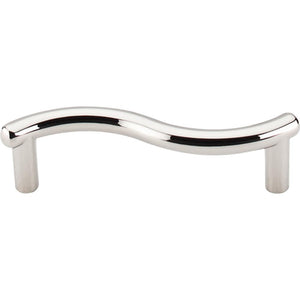 Top Knobs M1759 Spiral Pull 3" - Polished Nickel