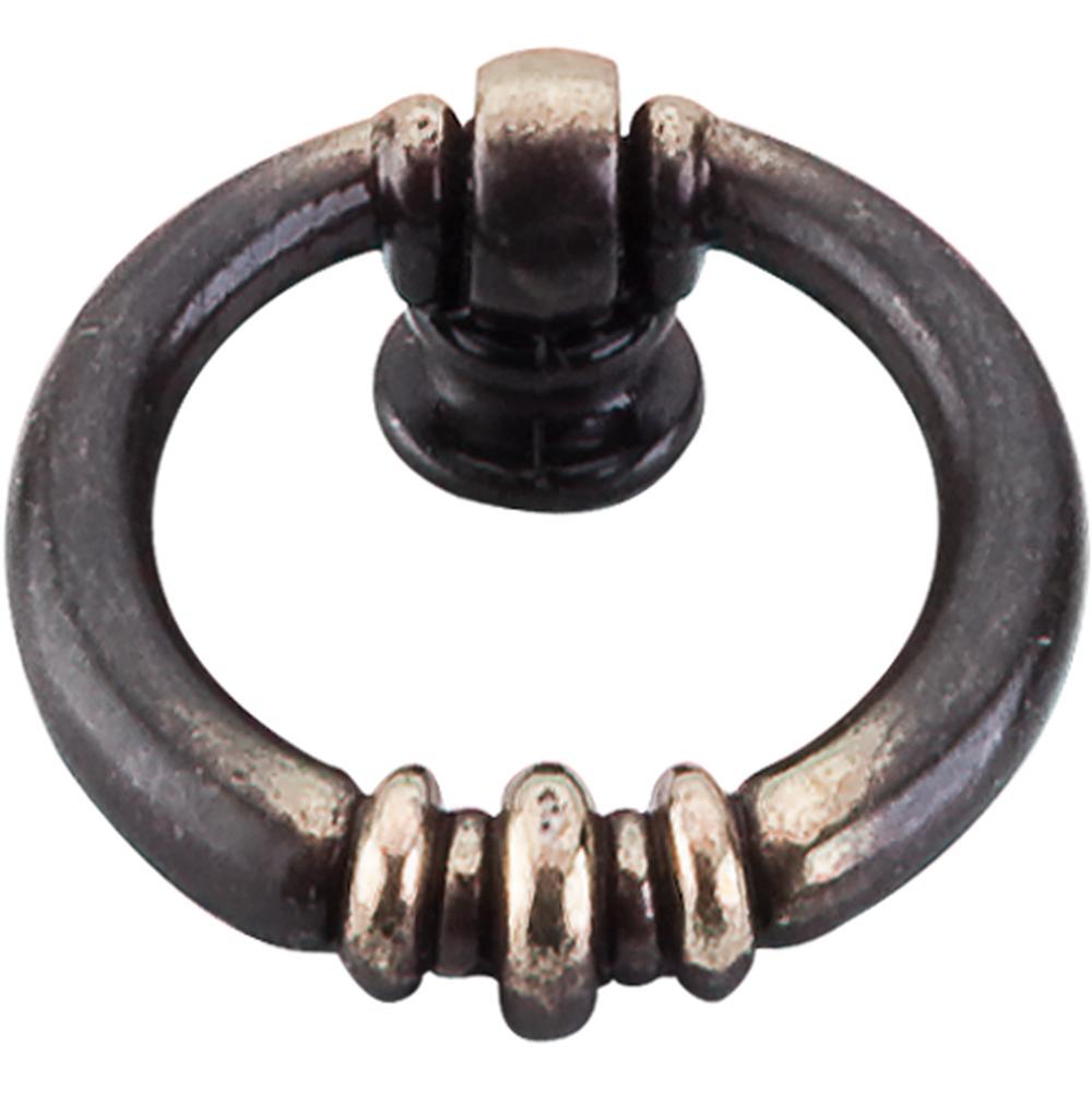 Top Knobs M176 Newton Ring Pull 1 1/2" - Dark Antique Brass