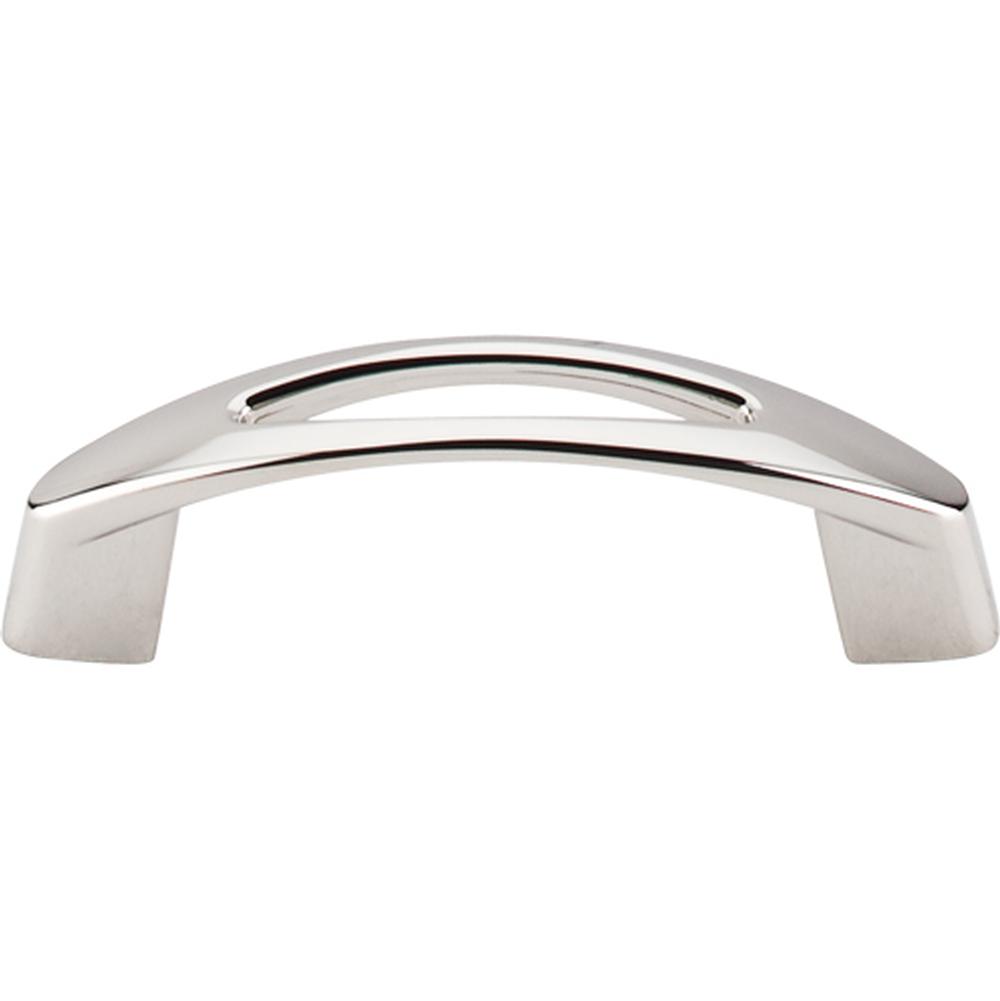 Top Knobs M1770 Verona Pull 3" - Polished Nickel