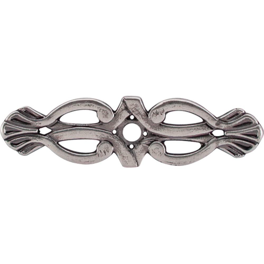 Top Knobs M178 Newton Backplate 3 3/16" - Pewter Antique
