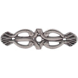 Top Knobs M178 Newton Backplate 3 3/16" - Pewter Antique
