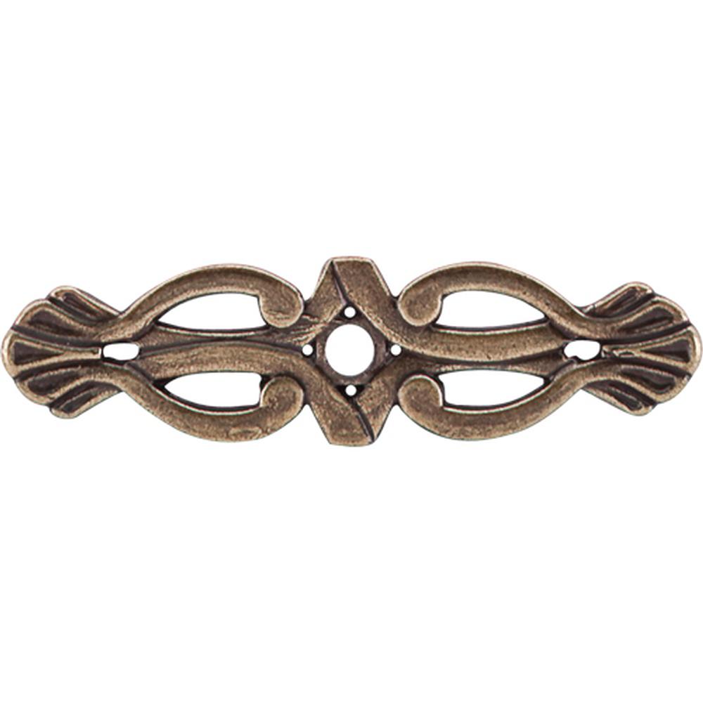 Top Knobs M180 Newton Backplate 3 3/16" - German Bronze