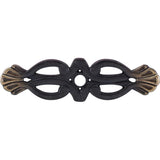 Top Knobs M181 Newton Backplate 3 3/16" - Dark Antique Brass