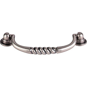 Top Knobs M18AP Eton Pull 3 3/4 Inch (c-c) - Pewter Antique