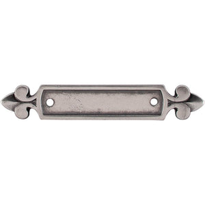 Top Knobs M193 Dover Backplate 2 1/2" - Pewter Antique