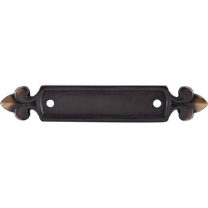 Top Knobs M196 Dover Backplate 2 1/2" - Dark Antique Brass
