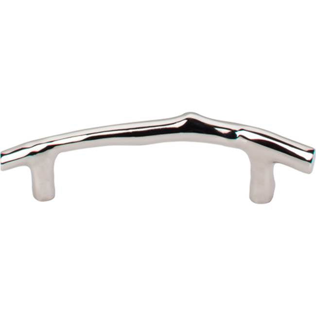 Top Knobs M1960 Aspen II Twig Pull 3 1/2 Inch (c-c) - Polished Nickel