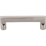 Top Knobs M1972 Aspen II Flat Sided Pull 4 Inch (c-c) - Brushed Satin Nickel