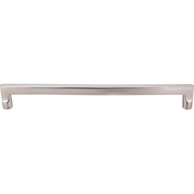 Top Knobs M1981 Aspen II Flat Sided Pull 12 Inch (c-c) - Brushed Satin Nickel