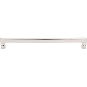 Top Knobs M1981 Aspen II Flat Sided Pull 12 Inch (c-c) - Polished Nickel