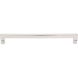 Top Knobs M1981 Aspen II Flat Sided Pull 12 Inch (c-c) - Polished Nickel