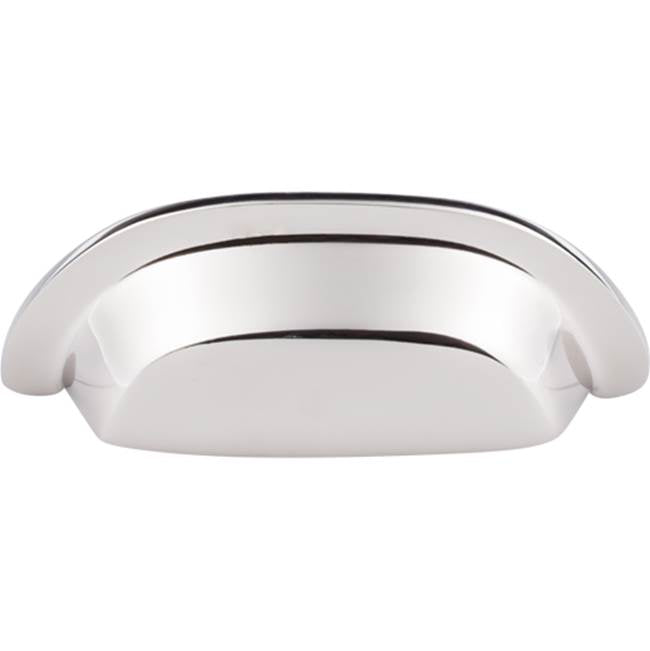 Top Knobs M2002 Aspen II Cup Pull 3 Inch (c-c) - Polished Nickel