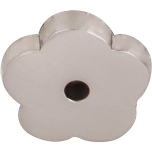 Top Knobs M2005 Aspen II Flower Backplate 1 Inch - Brushed Satin Nickel