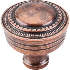 Top Knobs M201 Contessa Knob 1 1/4" - Old English Copper
