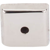 Top Knobs M2017 Aspen II Square Backplate 7/8 Inch - Polished Nickel