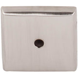 Top Knobs M2020 Aspen II Square Backplate 1 1/4 Inch - Brushed Satin Nickel