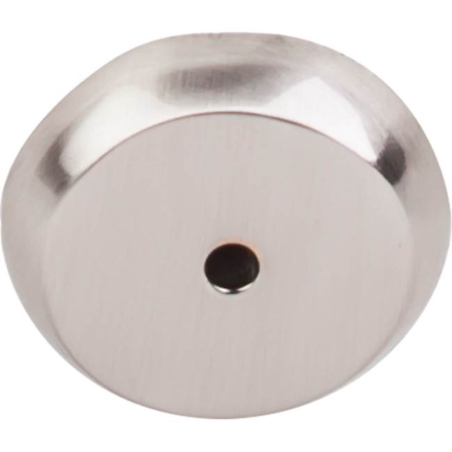 Top Knobs M2026 Aspen II Round Backplate 1 1/4 Inch - Brushed Satin Nickel
