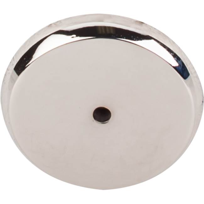 Top Knobs M2029 Aspen II Round Backplate 1 3/4 Inch - Polished Nickel